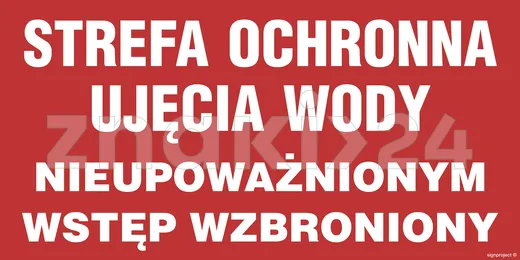 Strefa ochronna ujęcia wody - Gazociągi - JD033