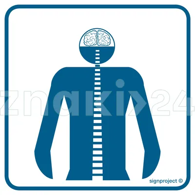 Neurologia - Znak informacyjny - RE010