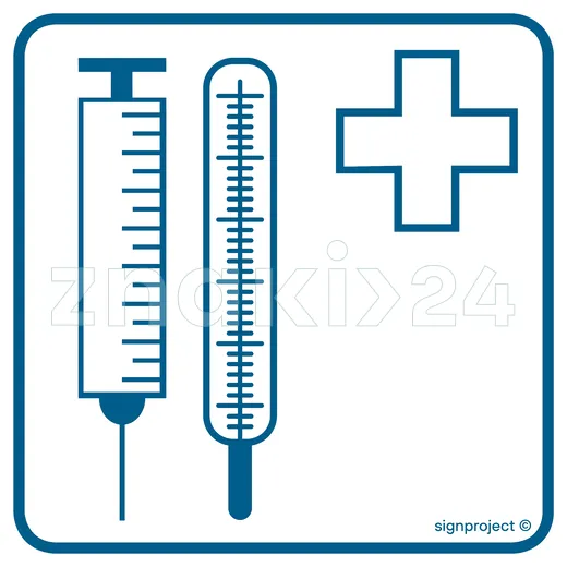 Gabinet zabiegowy - Znak informacyjny - RE002