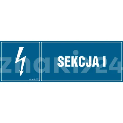 Sekcja I - Znak elektryczny - HH046