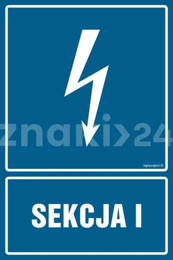 Sekcja I - Znak elektryczny - HG042