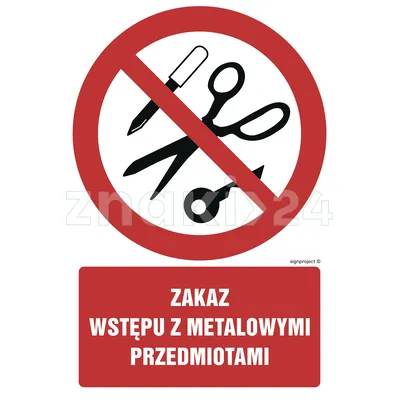 Zakaz wylewania oleju ozpuszczalników substancji żrących itp. - Znak BHP - GC070