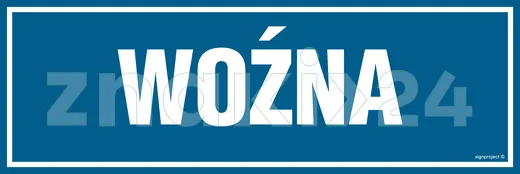 Woźna - Znak informacyjny - PA166