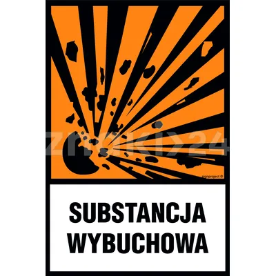 Substancja wybuchowa - Oznakowanie substancji chemicznych - LB008