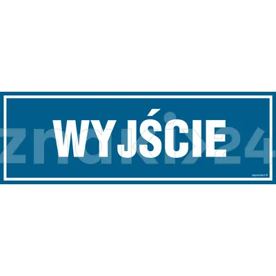 Wyjście - Znak informacyjny - PA022