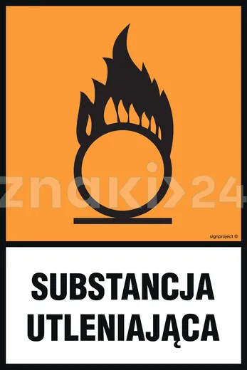 Substancja utleniająca - Oznakowanie substancji chemicznych - LB007