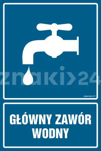 Główny zawór wodny - Gazociągi - JD008