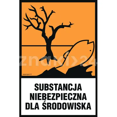 Substancja niebezpieczna dla środowiska - Oznakowanie substancji chemicznych - LB010