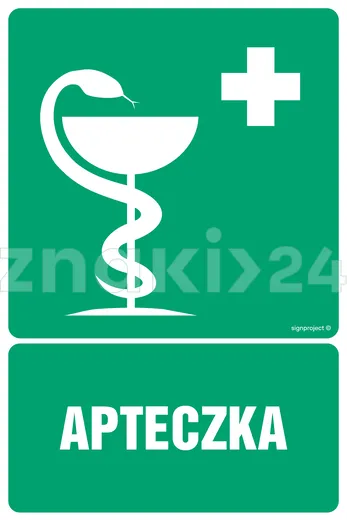 Apteczka pierwszej pomocy - Znak BHP - GI008