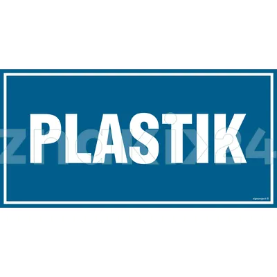 Plastik - Znak informacyjny - PA560