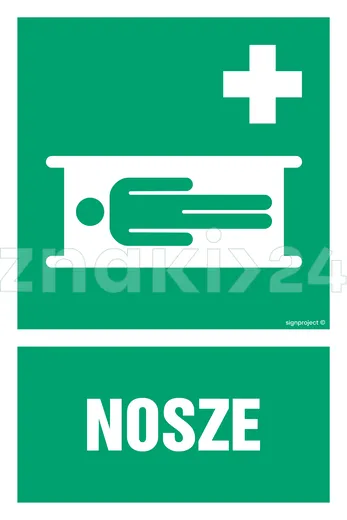 Nosze - Znak BHP - GI004