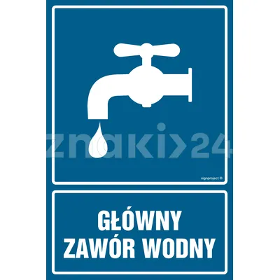 Główny zawór wody - Gazociągi - JD056