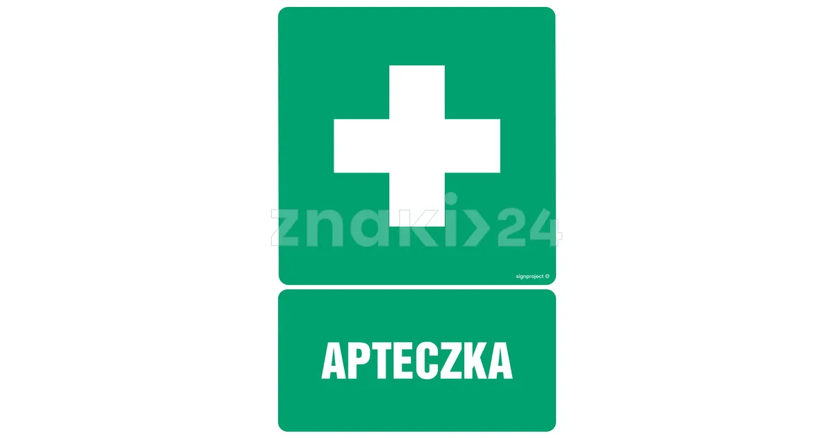 Znak apteczka