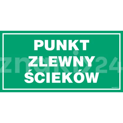 Punkt zlewny ścieków - Gazociągi - JD023