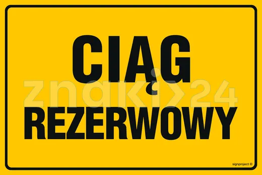 Ciąg rezerwowy - Gazociągi - JD009