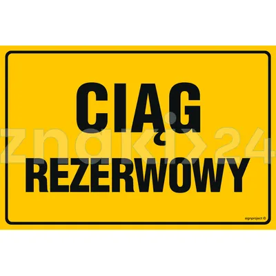 Ciąg rezerwowy - Gazociągi - JD009