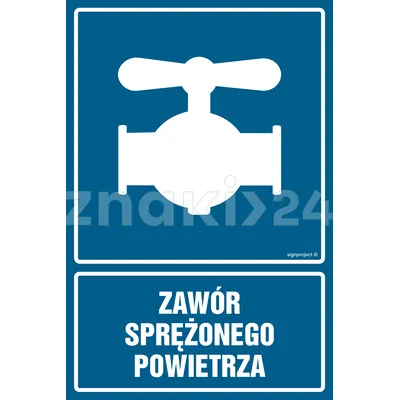 Zawór sprężonego powietrza - Gazociągi - JD041