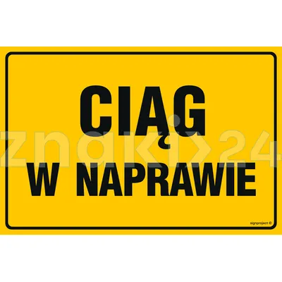 Ciąg w naprawie - Gazociągi - JD011