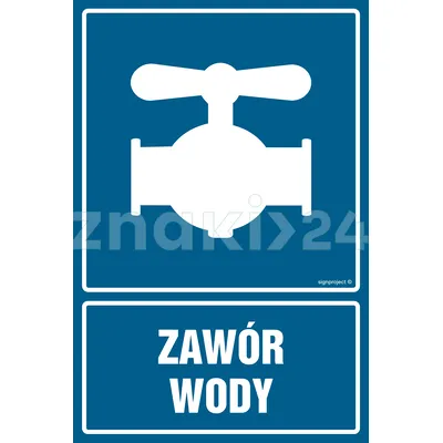 Zawór wody - Gazociągi - JD042