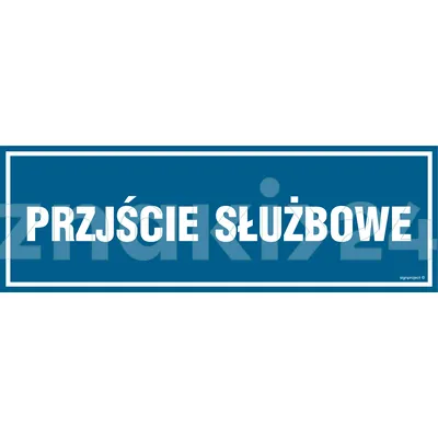 Przejście prywatne - Znak ostrzegawczy. Znak informacyjny - NC048