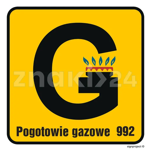 Pogotowie gazowe - Gazociągi - JD060