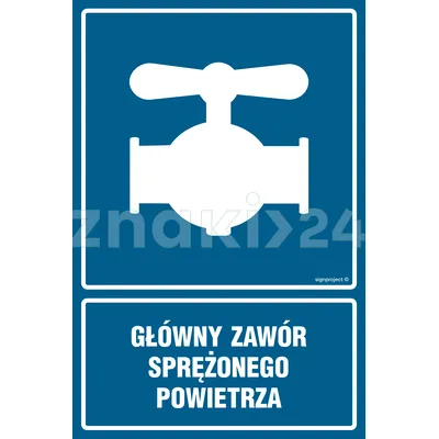 Główny zawór sprężonego powietrza - Gazociągi - JD040