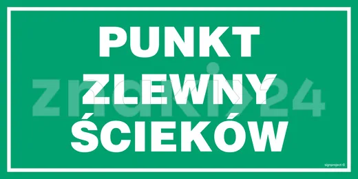 Punkt zlewny ścieków - Gazociągi - JD023