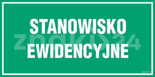 Stanowisko ewidencyjne - Tablica wojskowa - JE014