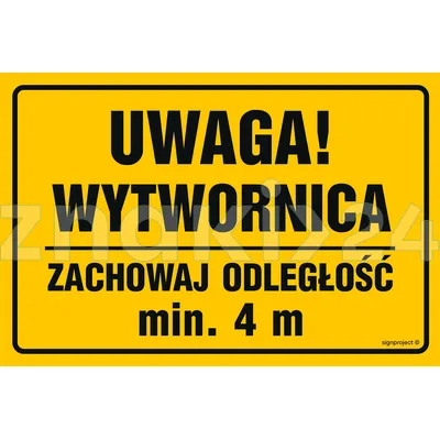 Uwaga - Znak ostrzegawczy. Znak informacyjny - NC064