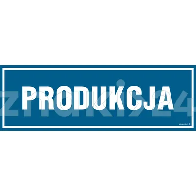 Produkcja - Znak informacyjny - PA233