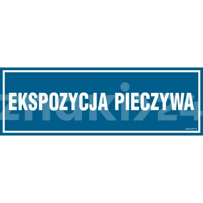 Ekspozycja pieczywa - Znak informacyjny - PA265