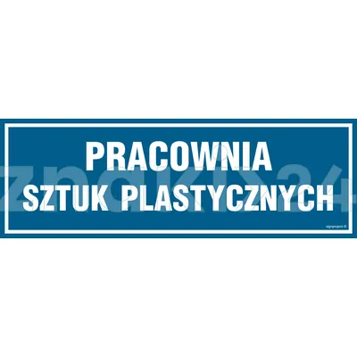 Pracownia sztuk plastycznych - Znak informacyjny - PA156