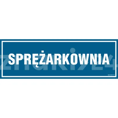 Sprężarkownia - Znak informacyjny - PA236