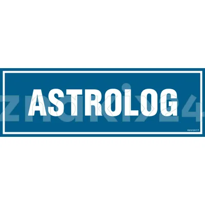 Astrolog - Znak informacyjny - PA036