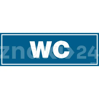 WC - Znak informacyjny - PA321