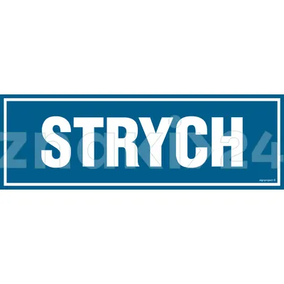 Strych - Znak informacyjny - PA081