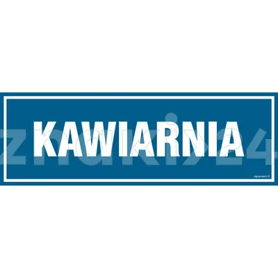 Kawiarnia - Znak informacyjny - PA045