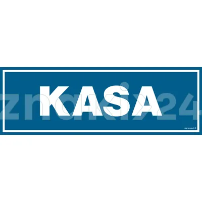 Kasa - Znak informacyjny - PA005