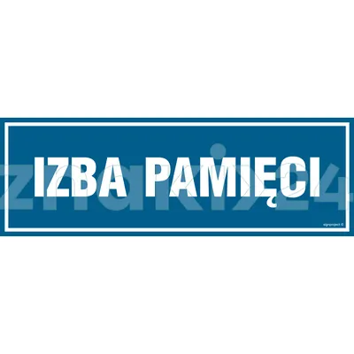 Izba pamięci - Znak informacyjny - PA044