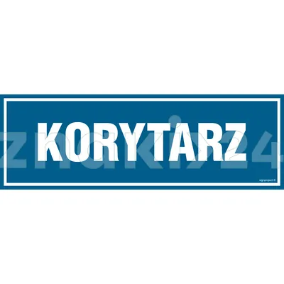 Korytarz - Znak informacyjny - PA047