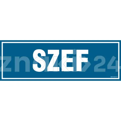 Szef - Znak informacyjny - PA113