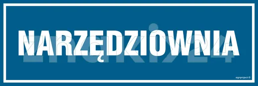 Narzędziownia - Znak informacyjny - PA231