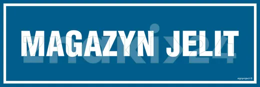 Magazyn jelit - Znak informacyjny - PA348