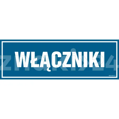 Włączniki - Znak informacyjny - PA211