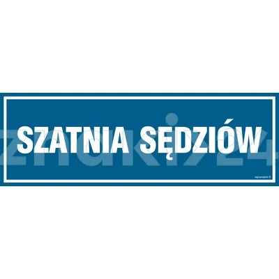 Szatnia sędziów - Znak informacyjny - PA308