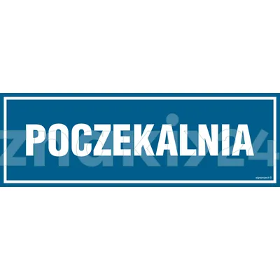 Poczekalnia - Znak informacyjny - PA058