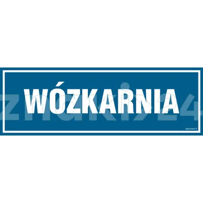 Wózkarnia - Znak informacyjny - PA564