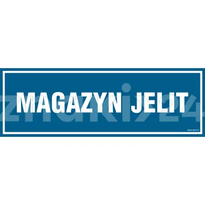 Magazyn jelit - Znak informacyjny - PA348