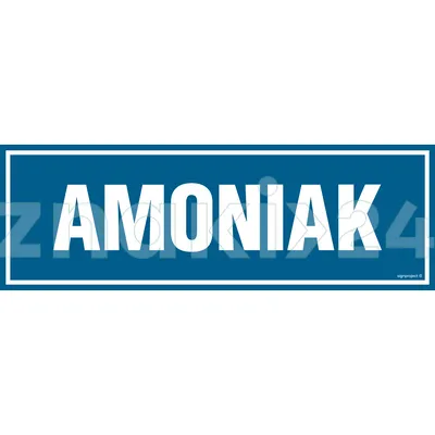 Amoniak - Znak informacyjny - PA202