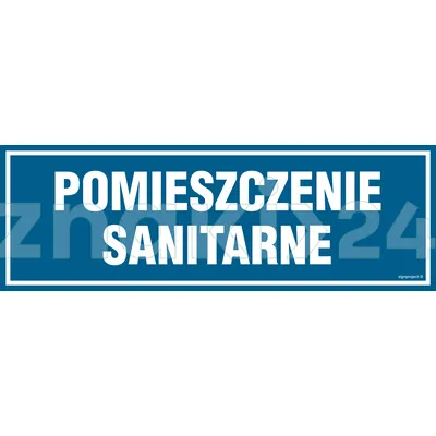 Pomieszczenie sanitarne - Znak informacyjny - PA292